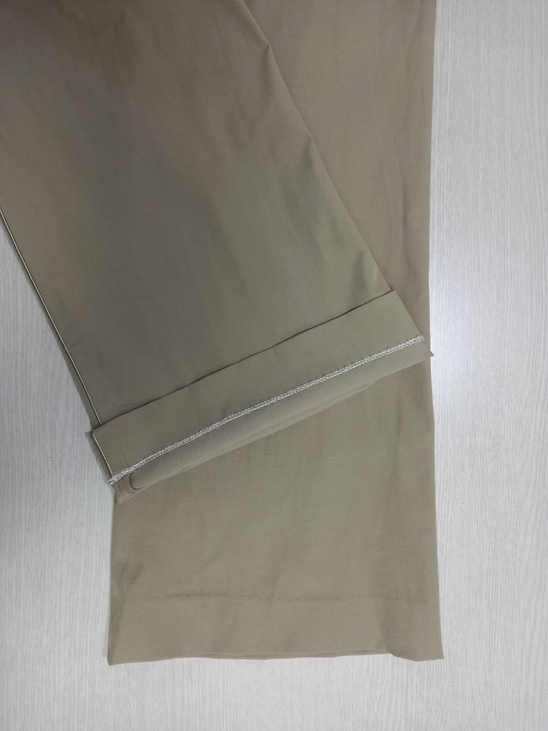 30 황성희 스판 플레어 면바지 베이지 30-233 상품이미지5