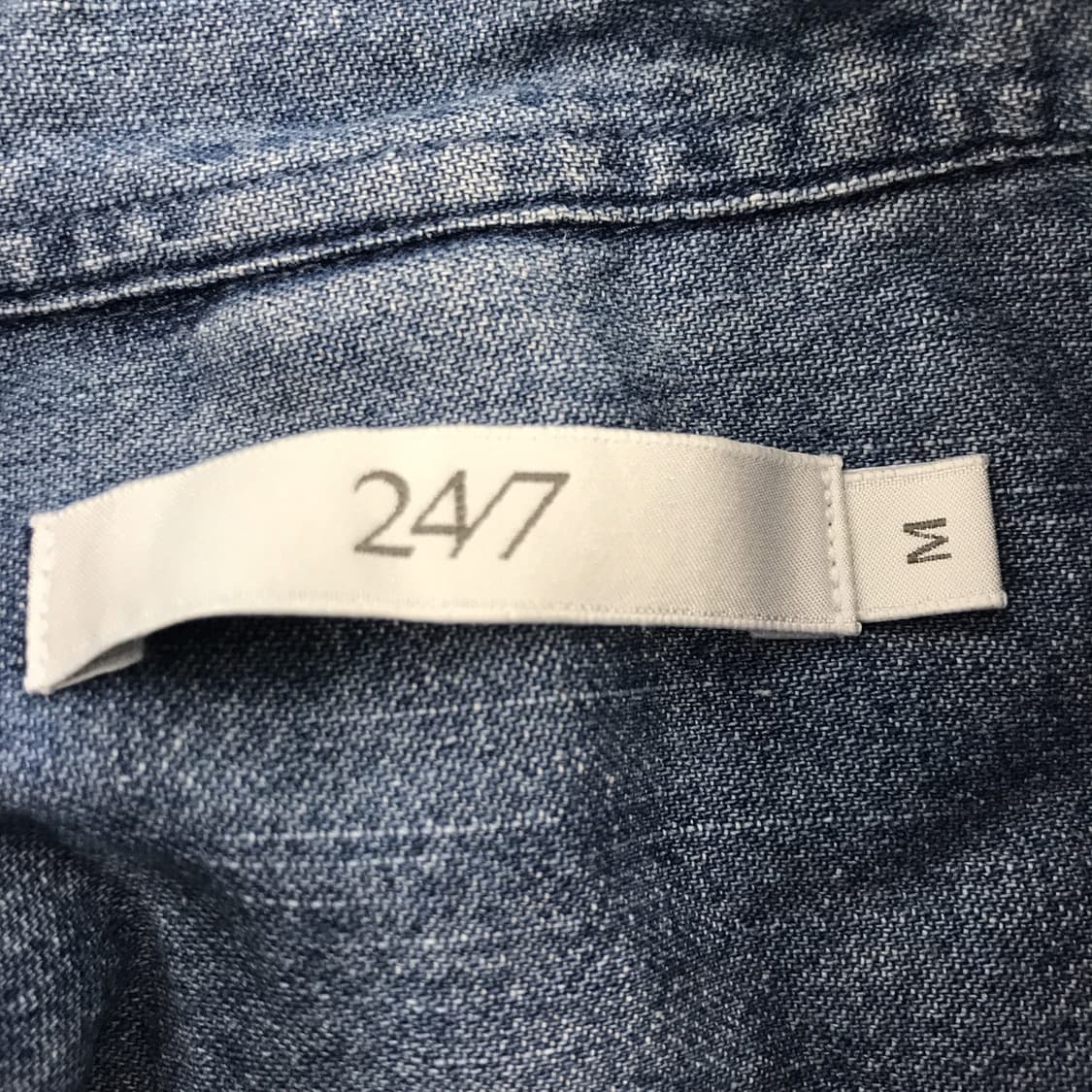 24/7 시리즈 24년형 데님셔츠 [M] 상품이미지5