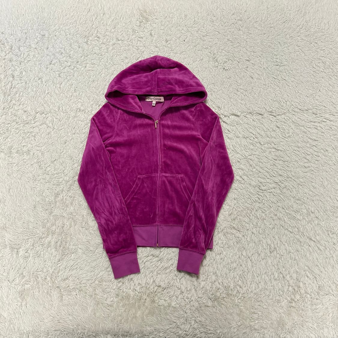 Juicy Couture Velvet Hood Zip-up 상품이미지4