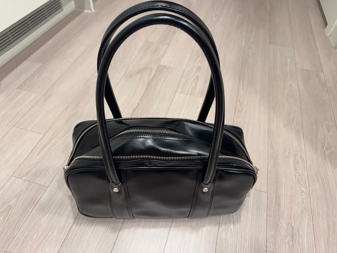 꼼데가르송 더블 지퍼 숄더백 미듐 상품이미지2