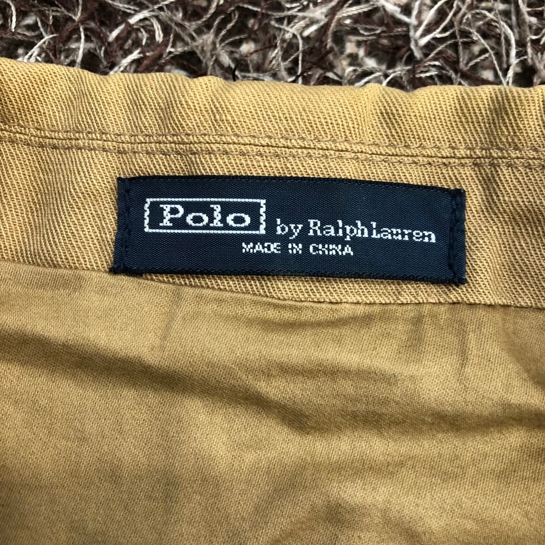 폴로 랄프로렌 베이지 코튼 블레이저 자켓 상품이미지4