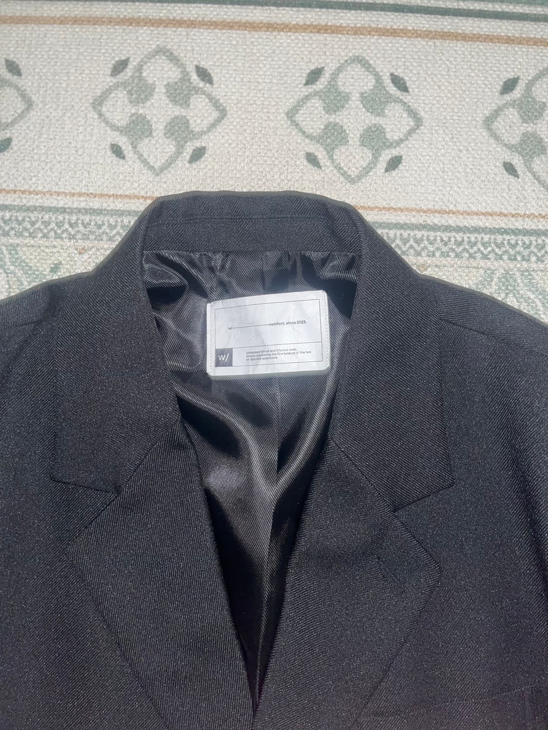 윗 오버 블레이져 블랙 m 상품이미지1