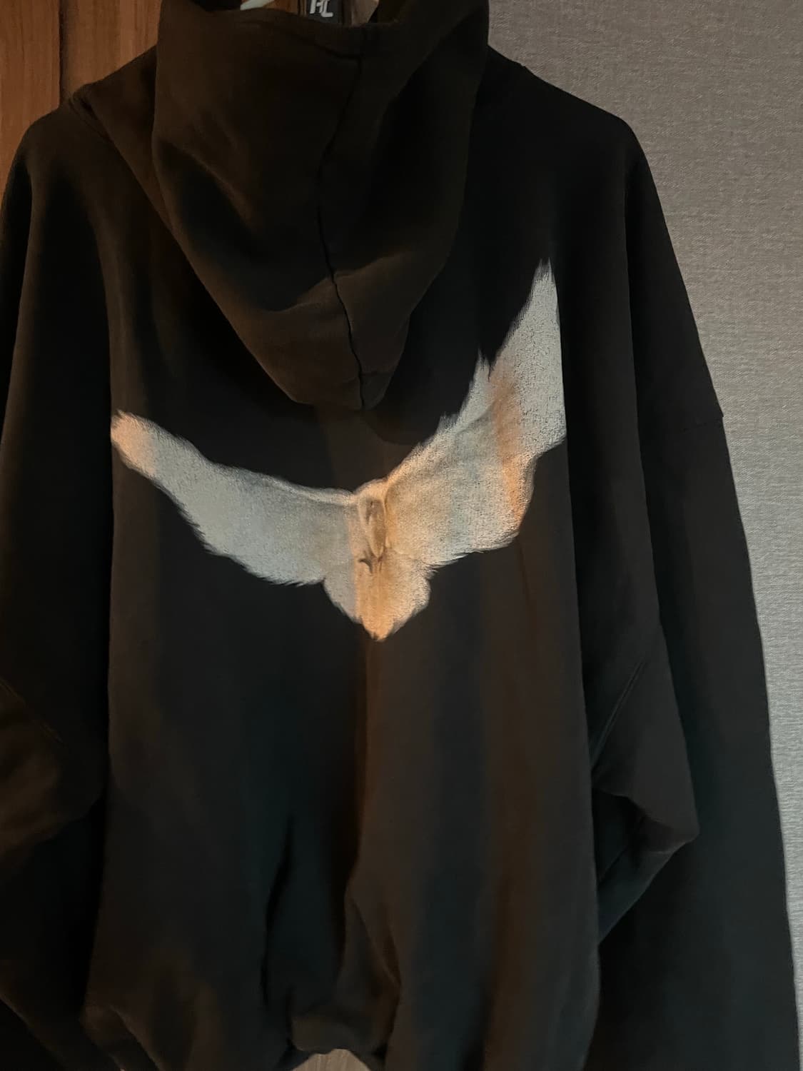 이지 갭 도브후드 워시드 블랙 상품이미지4