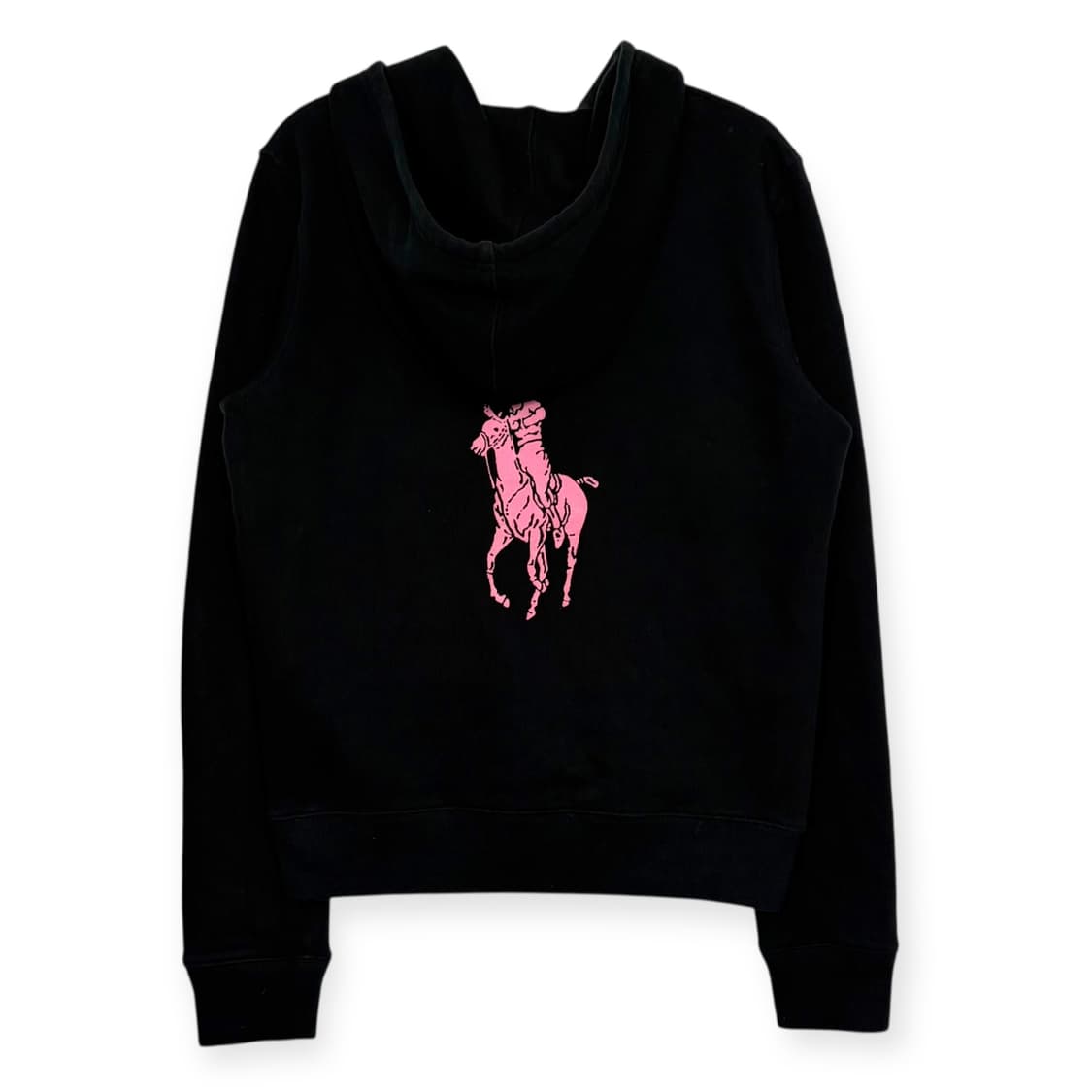 폴로 랄프로렌 핑크 로고 후드 집업 상품이미지1