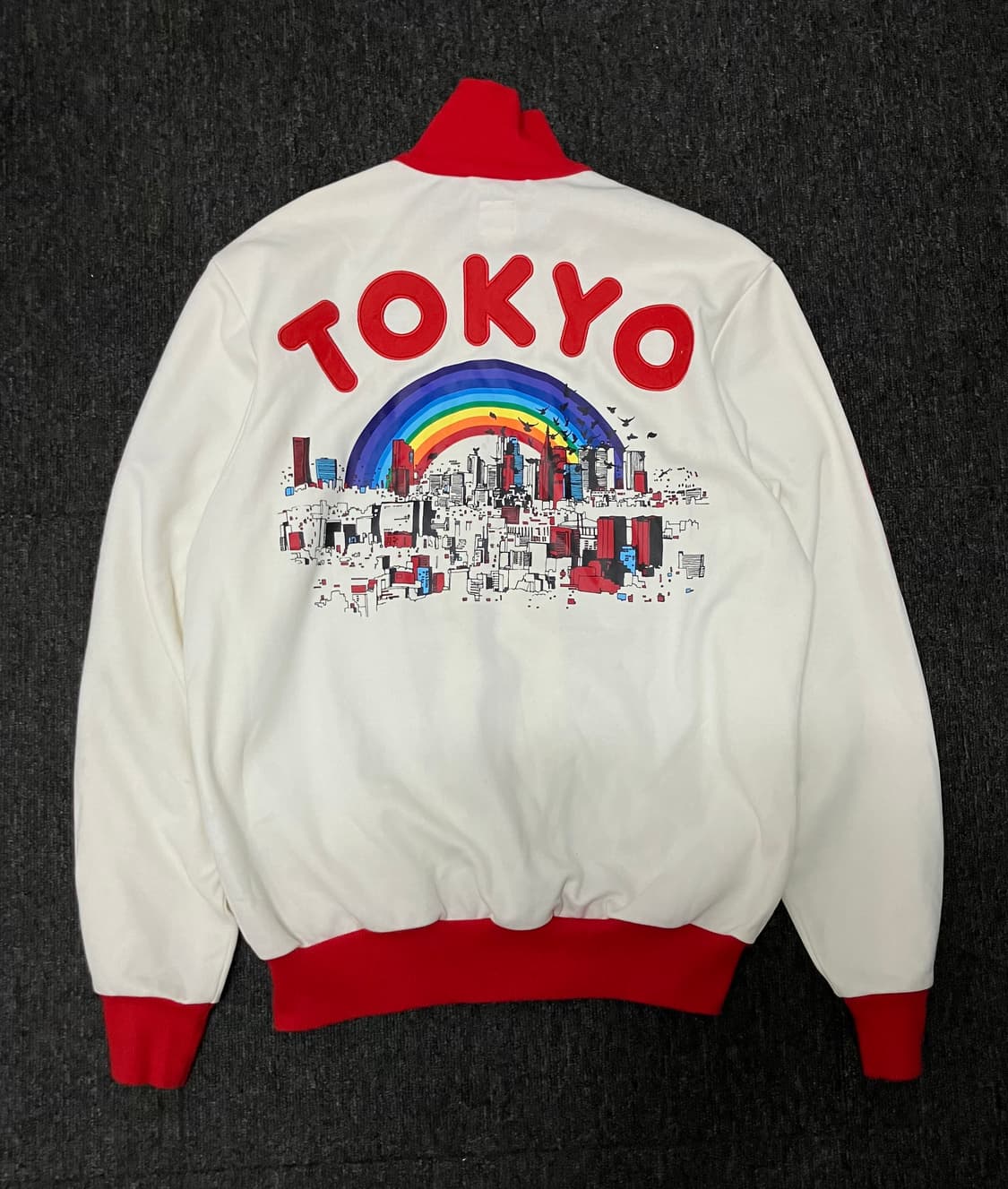 아디다스 도쿄 져지 트랙탑 흰빨 상품이미지4