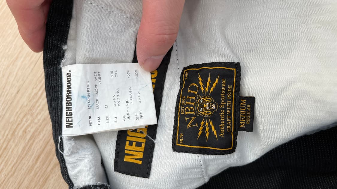 네이버후드 코듀로이 팬츠 상품이미지3