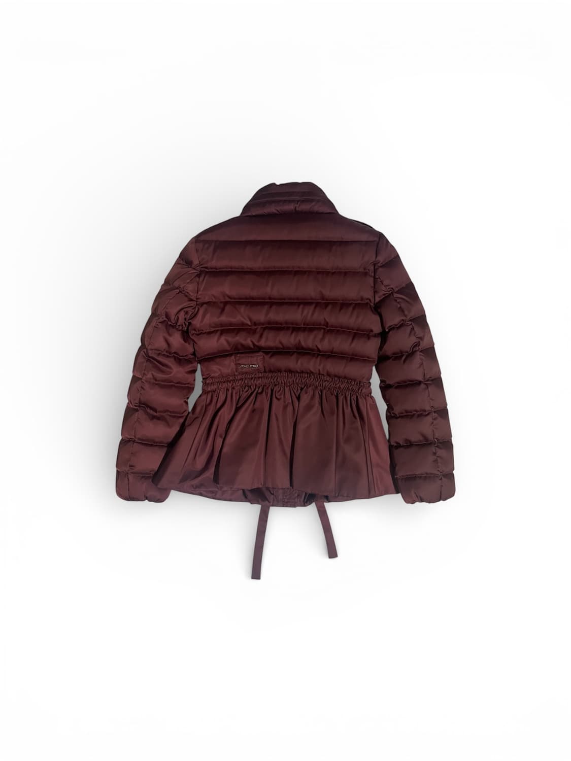 38) 미우미우 버건디 다운 숏 패딩 점퍼 자켓 상품이미지2