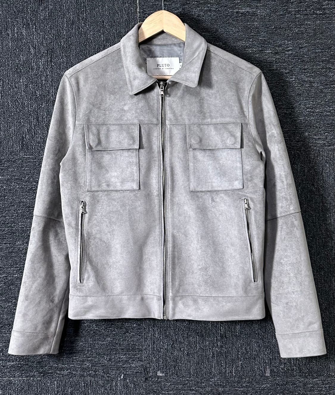 PLUTO 스웨이드 자켓 48사이즈 상품이미지1