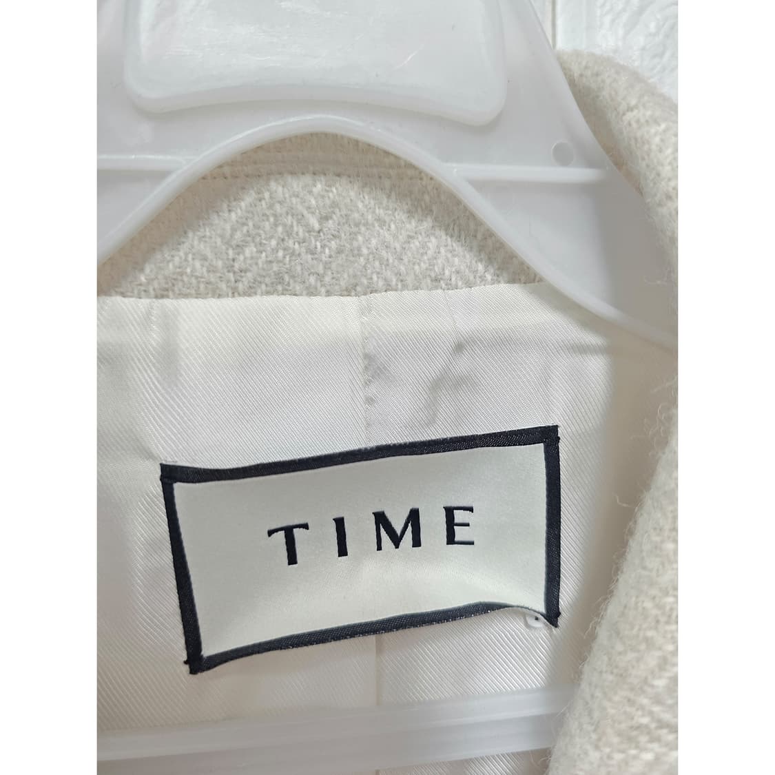 택포) 23s 한섬 TIME 타임 헤링본 더블 자켓 M 상품이미지2