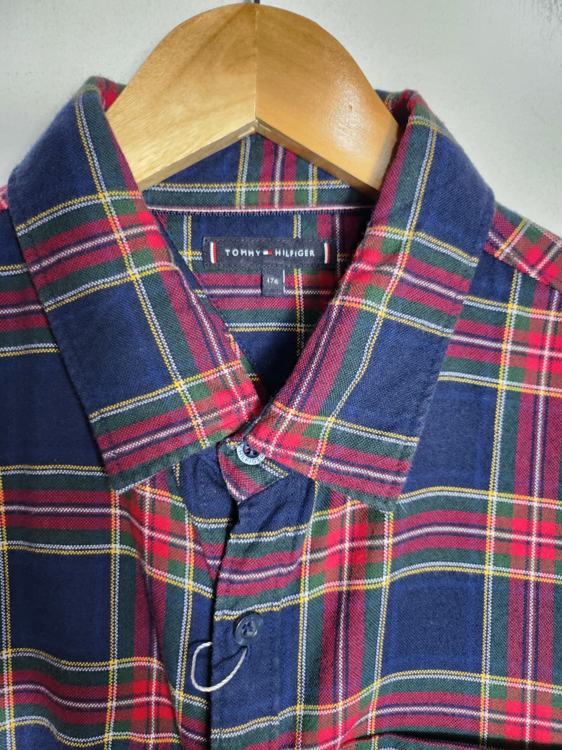 S 타미 힐피거 체크 플란넬 셔츠 상품이미지2
