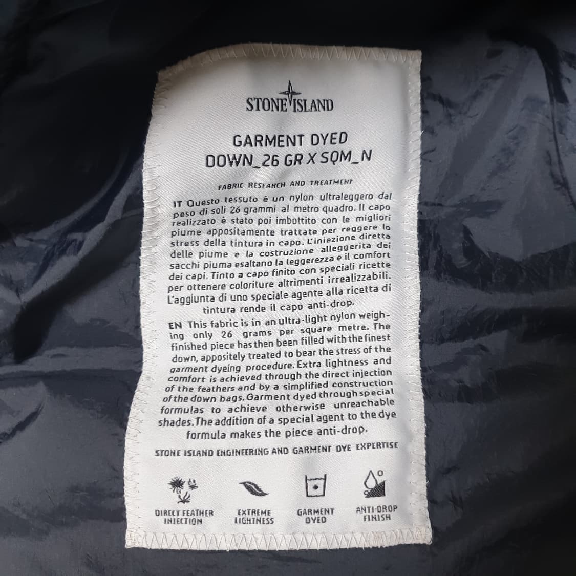 스톤아일랜드 경량 패딩 조끼 상품이미지7