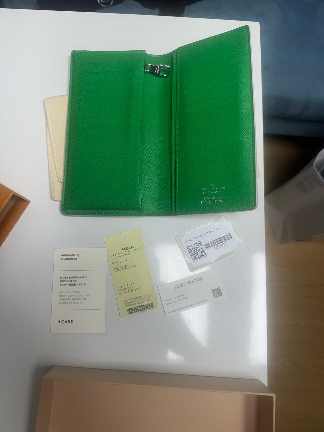 루이비통 오거나이저 장지갑 코믹스 상품이미지3