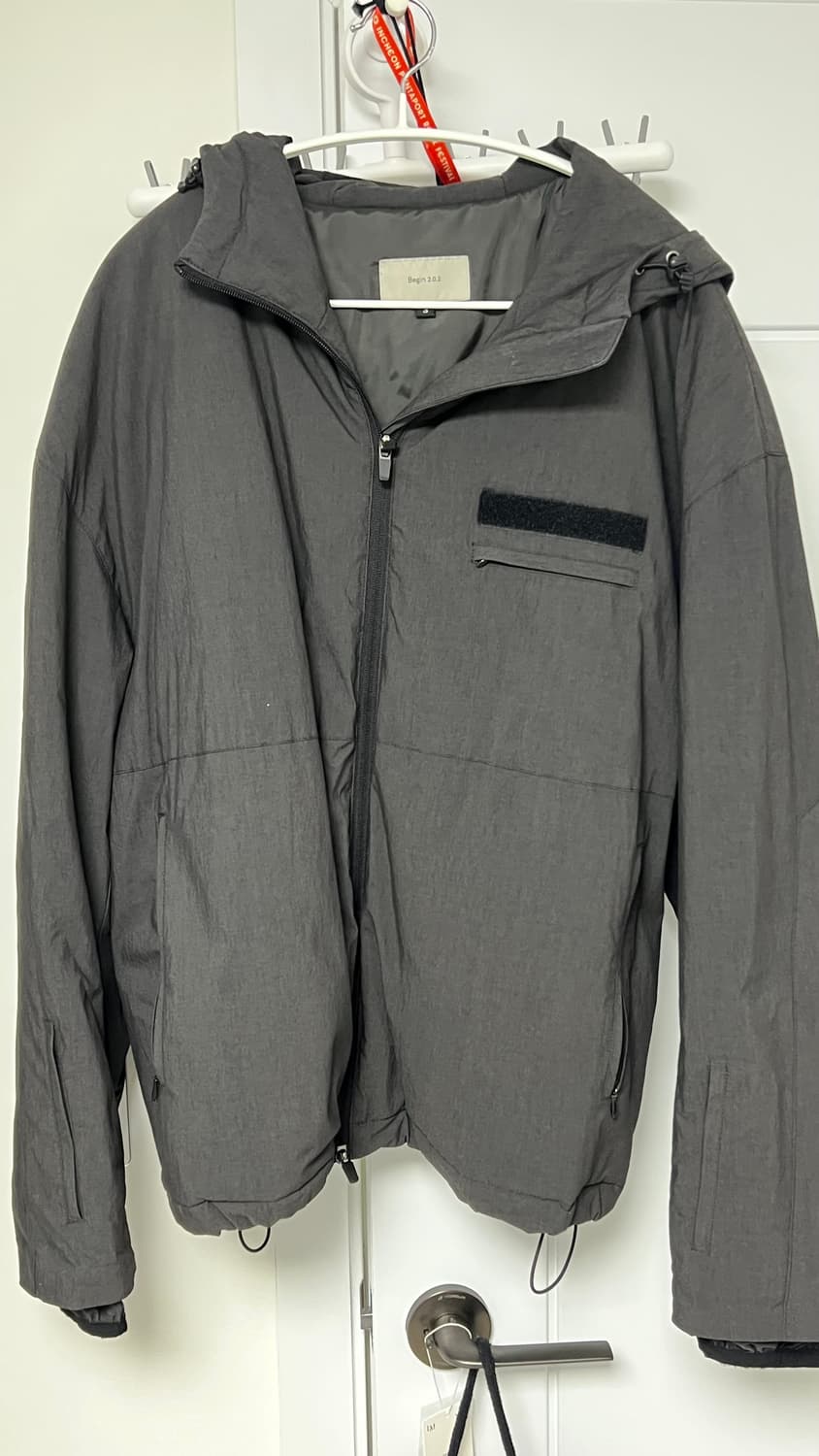 비긴202 밀리터리 후드점퍼 후디점퍼 딥 차콜 상품이미지1