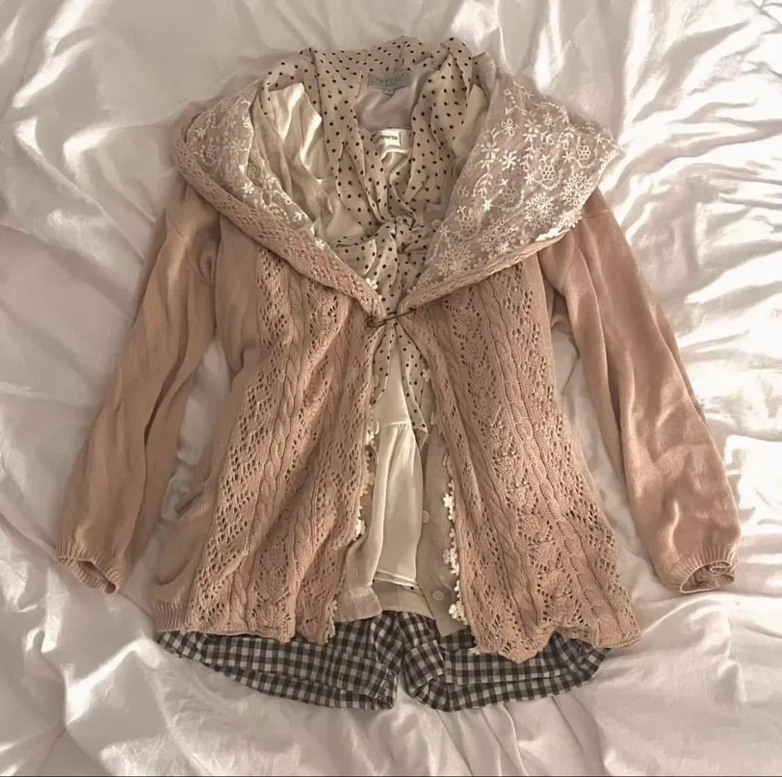 코코모리 빈티지 큐빈티지 레체 빈티지 일본 니혼진 모리 코디셋 코디세트 상품이미지1