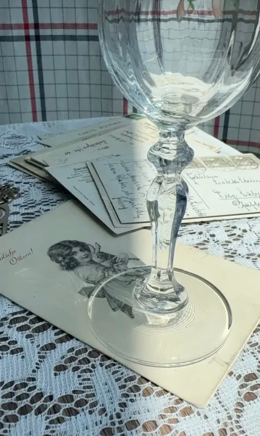 영국 빈티지 존슨브라더스 이터널뷰 와인잔 상품이미지3