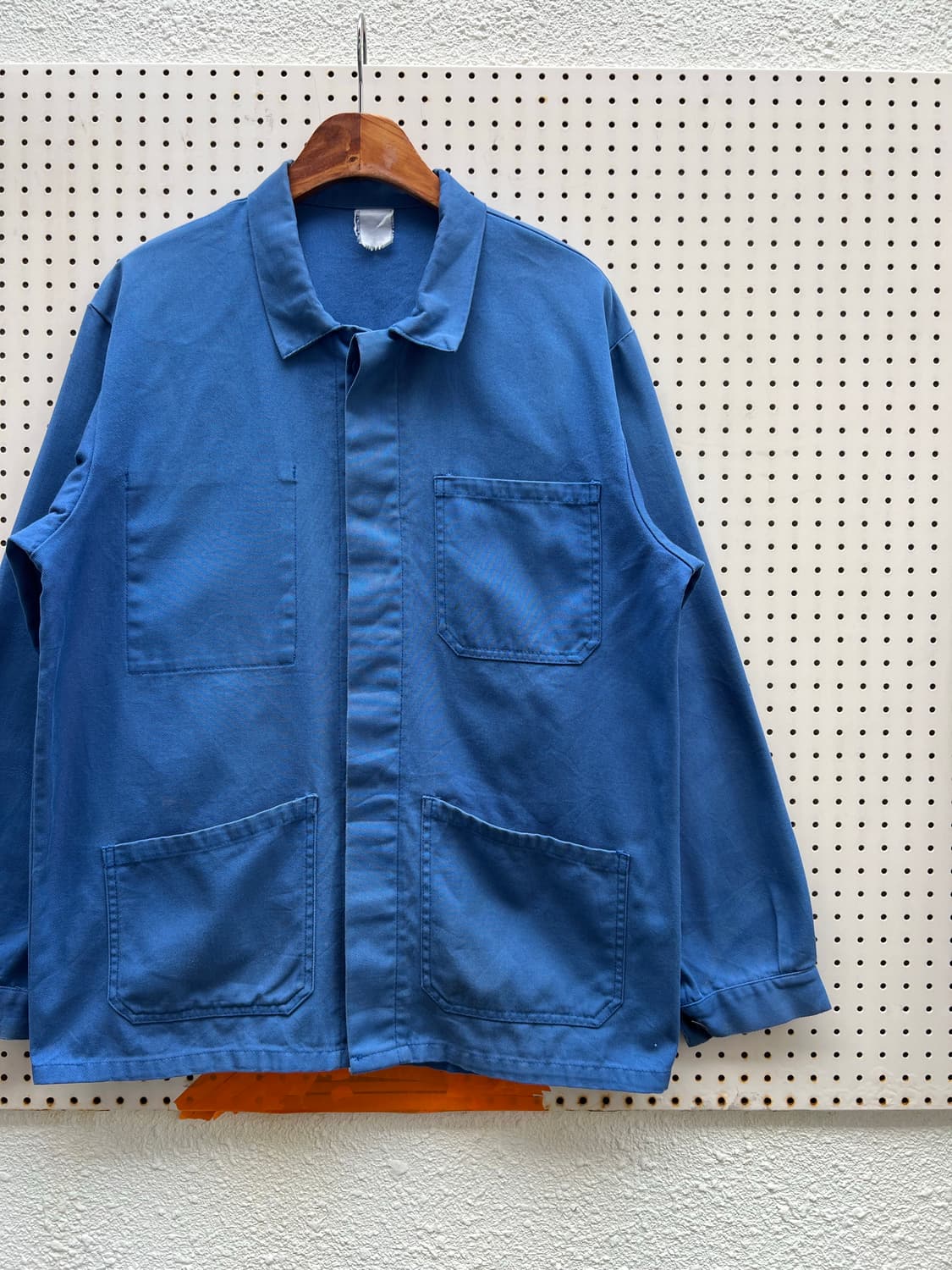 OLD VINTGAE SKY BLUE FRENCH 빈티지프렌치워크자켓 상품이미지5