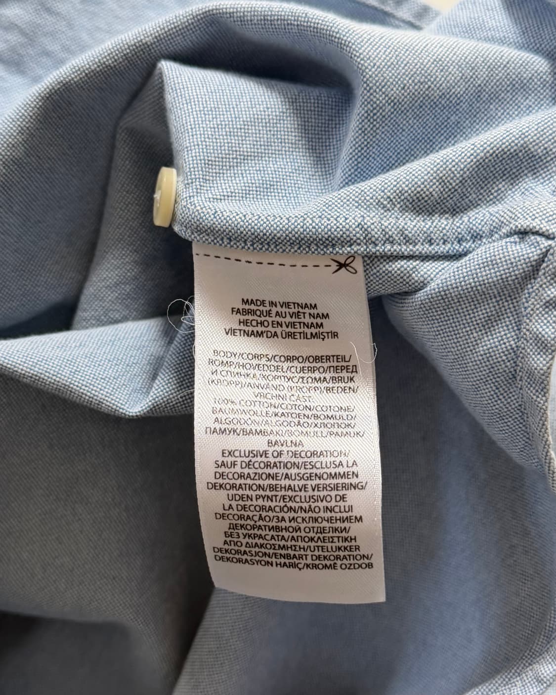 Polo 폴로 랄프로렌 QR신형 스카이블루컬러 포켓베어자수 클래식핏 셔츠 상품이미지6