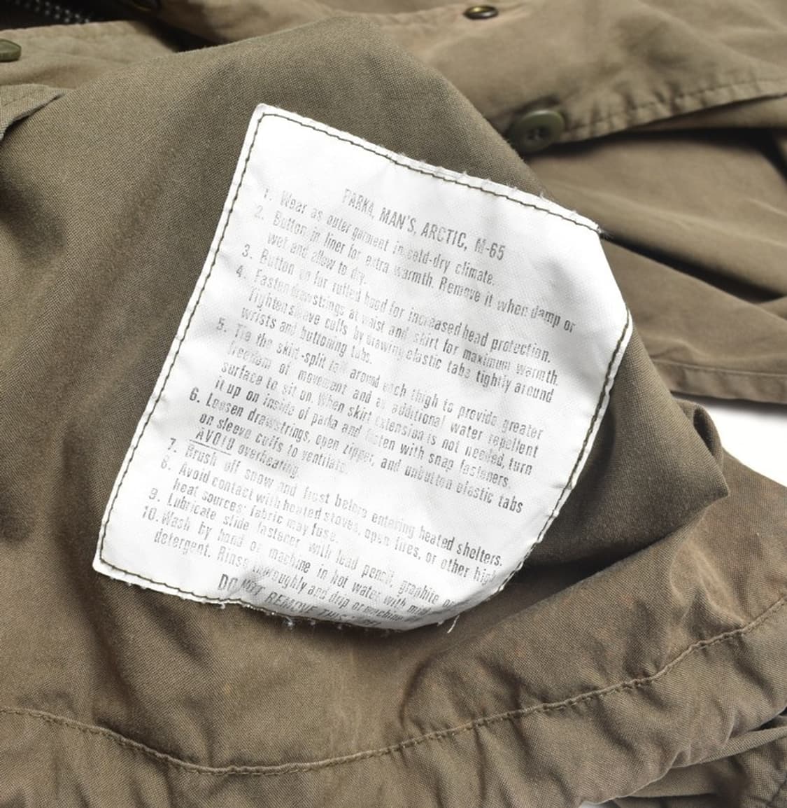 알파 인더스트리 M65 피쉬테일 자켓 야상 점퍼 S 상품이미지7