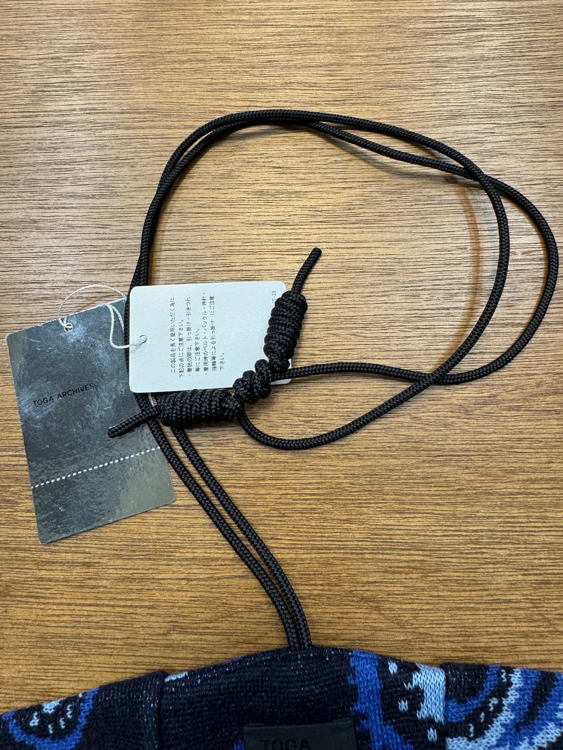 [OS] 토가 아카이브 미니어처 니트 참 (키링겸 목걸이) 상품이미지6