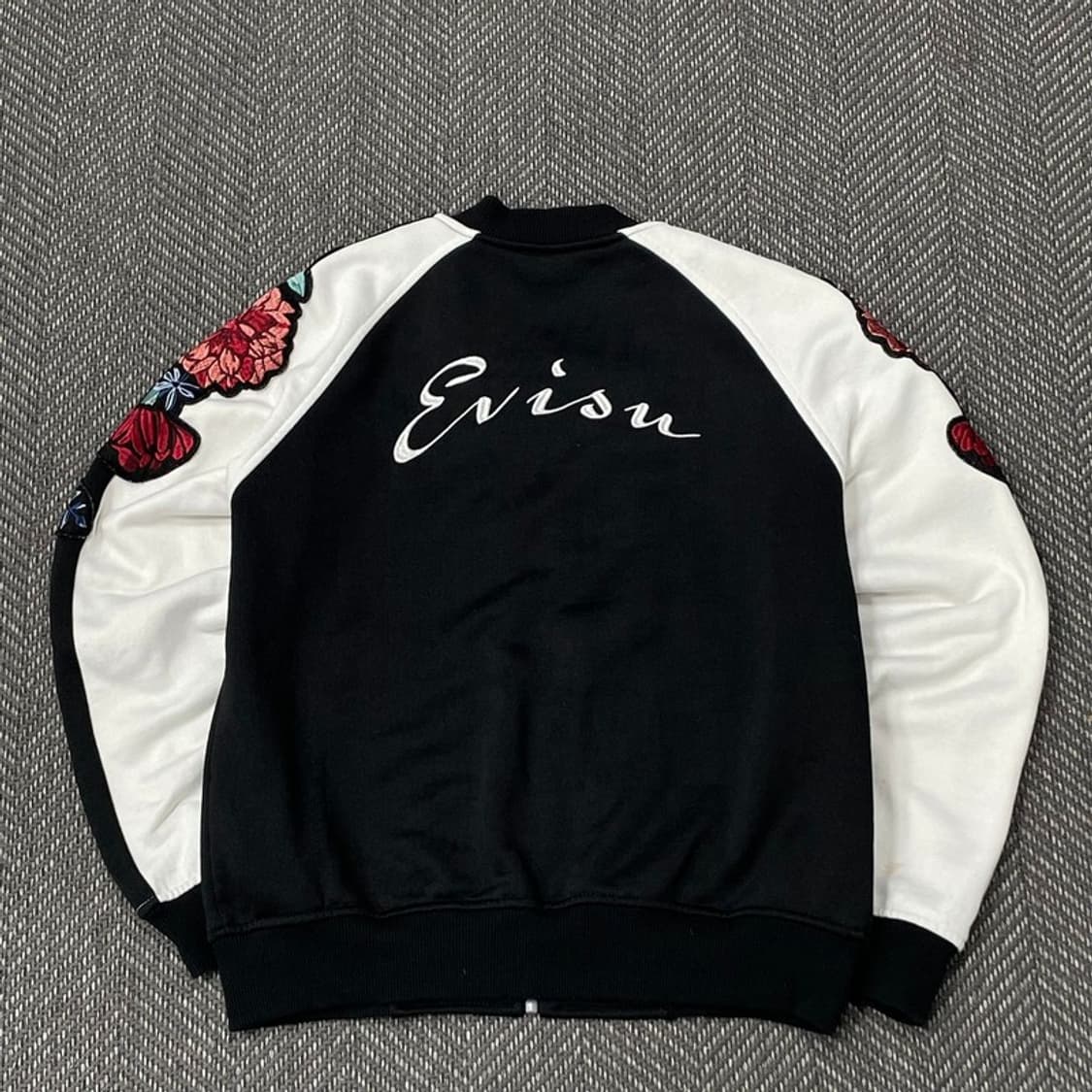 에비수 플라워 패치 블루종 v0128 상품이미지2