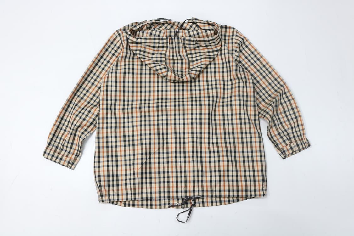 DAKS LONDON 닥스 하우스 체크 후디드 윈드브레이커 아노락 재킷 상품이미지7