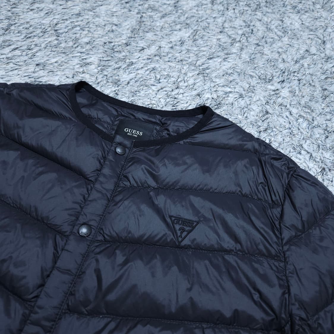 게스)100 남자 거위털 경량패딩 / 왕눈이샵 상품이미지3