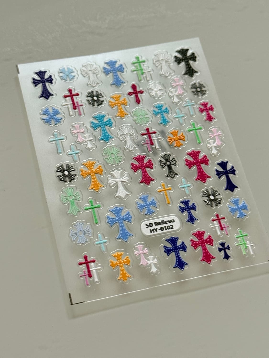 크롬하츠 네일 스티커 상품이미지2