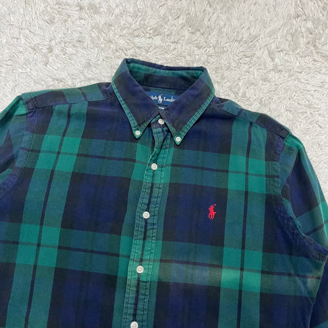 Polo green blackwatch shirt 상품이미지5