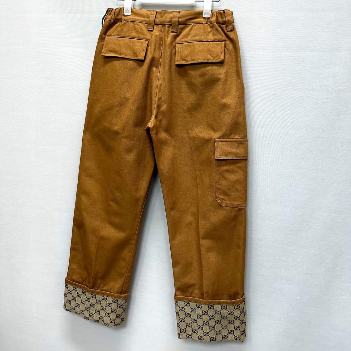 구찌 GG 데님 커프스 캔버스 팬츠 (30)  상품이미지5