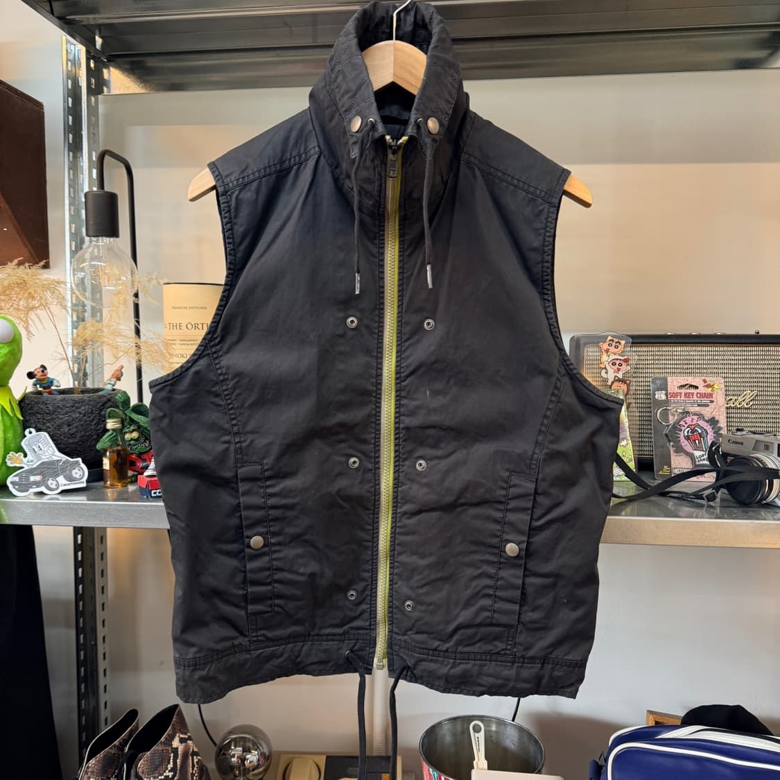 디젤 밀리터리 베이스 하이카라 베스트 M 상품이미지1