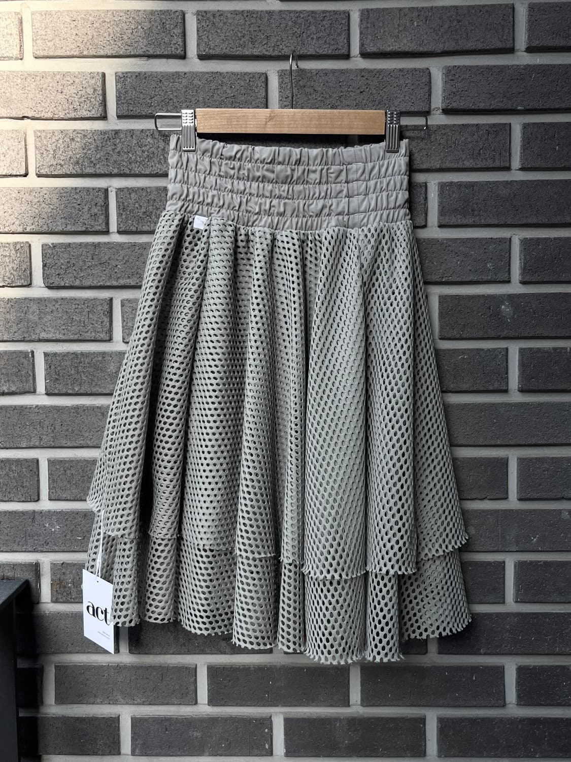 퓨마 도트 펀칭 레이어드 스커트 상품이미지6