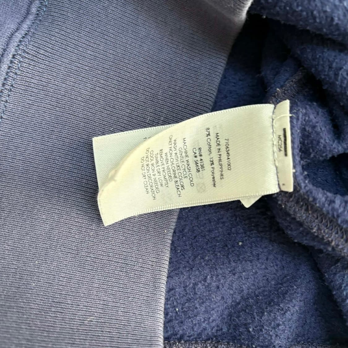 [L] 폴로 랄프로렌 USA 네이비 프린팅 스웻 셔츠  상품이미지4