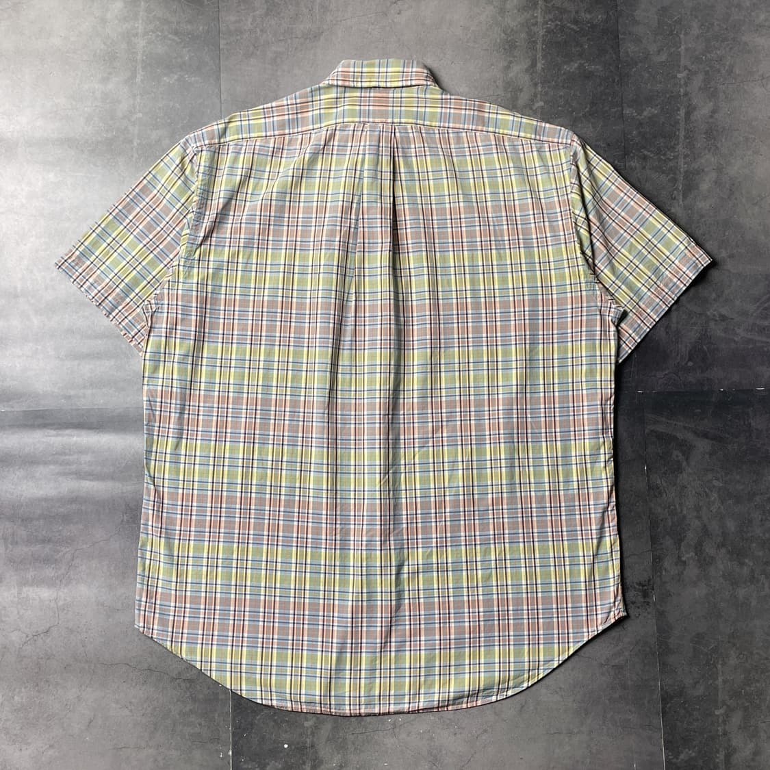 RALPH LAUREN 90s 랄프로렌 체크 코튼 반팔셔츠 A01208 상품이미지6