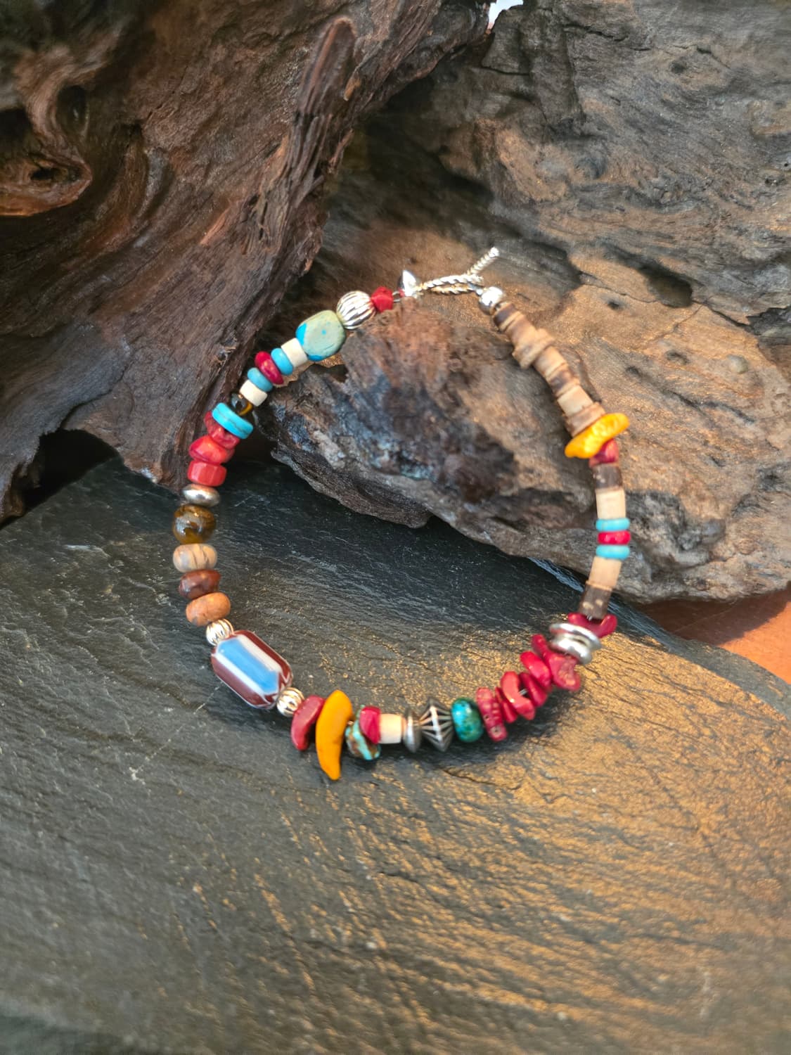 3cross REDTRAIL silver/stone bracelet 상품이미지8