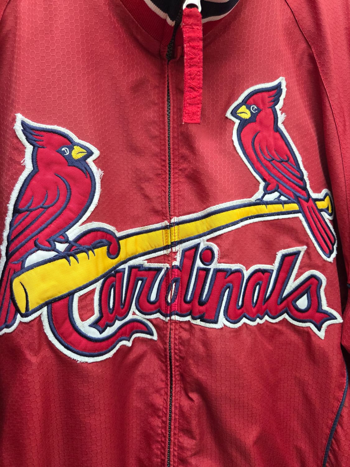 마제스틱 90s 세인트루이스 카디널스 스타디움 바시티 자켓 상품이미지3