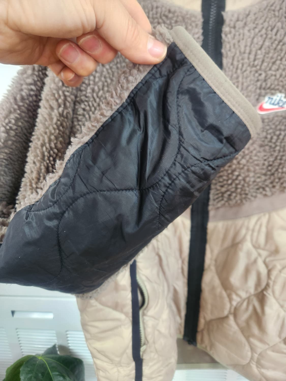 나이키 헤리티지 셰르파 플리스 후드 자켓 XL 상품이미지2