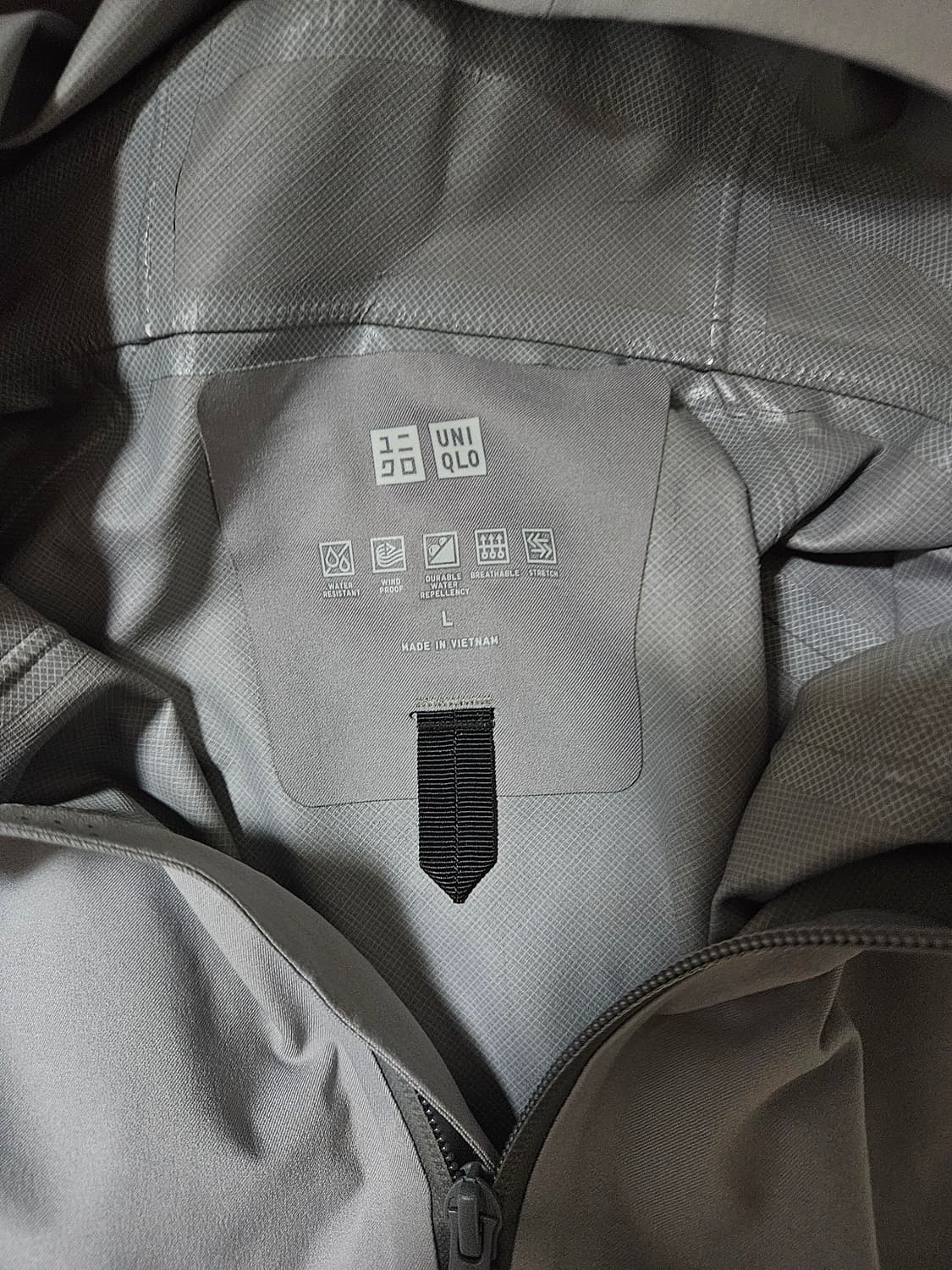 유니클로 바람막이 L 상태 최상 상품이미지2