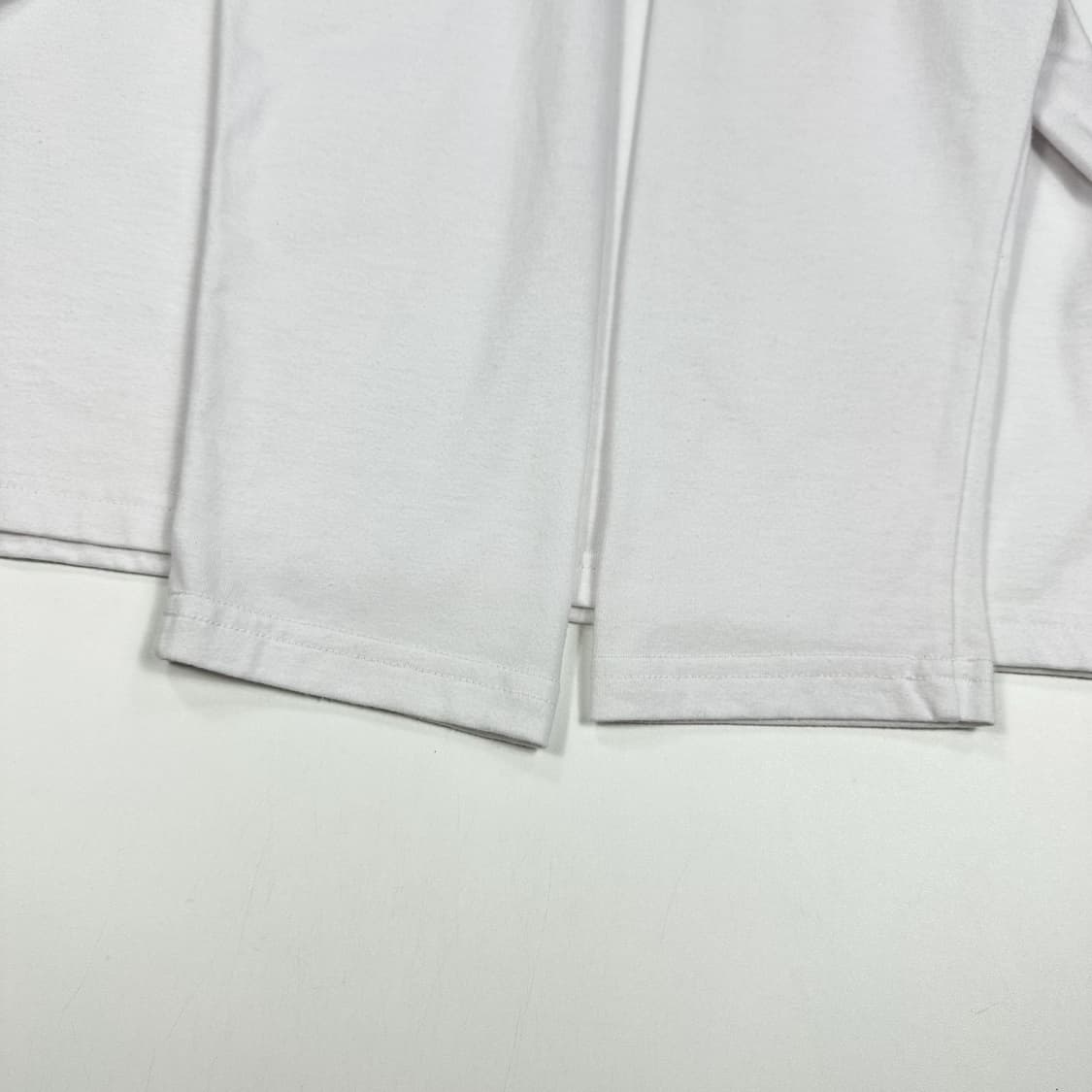 베네통 레터링 화이트 긴팔티셔츠 (XL 여성추천) 상품이미지4