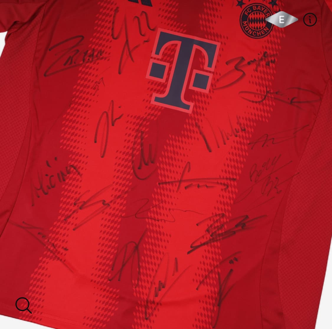 뮌헨 선수단 친필사인 바이에른 뮌헨 24-25 홈 유니폼 상품이미지4