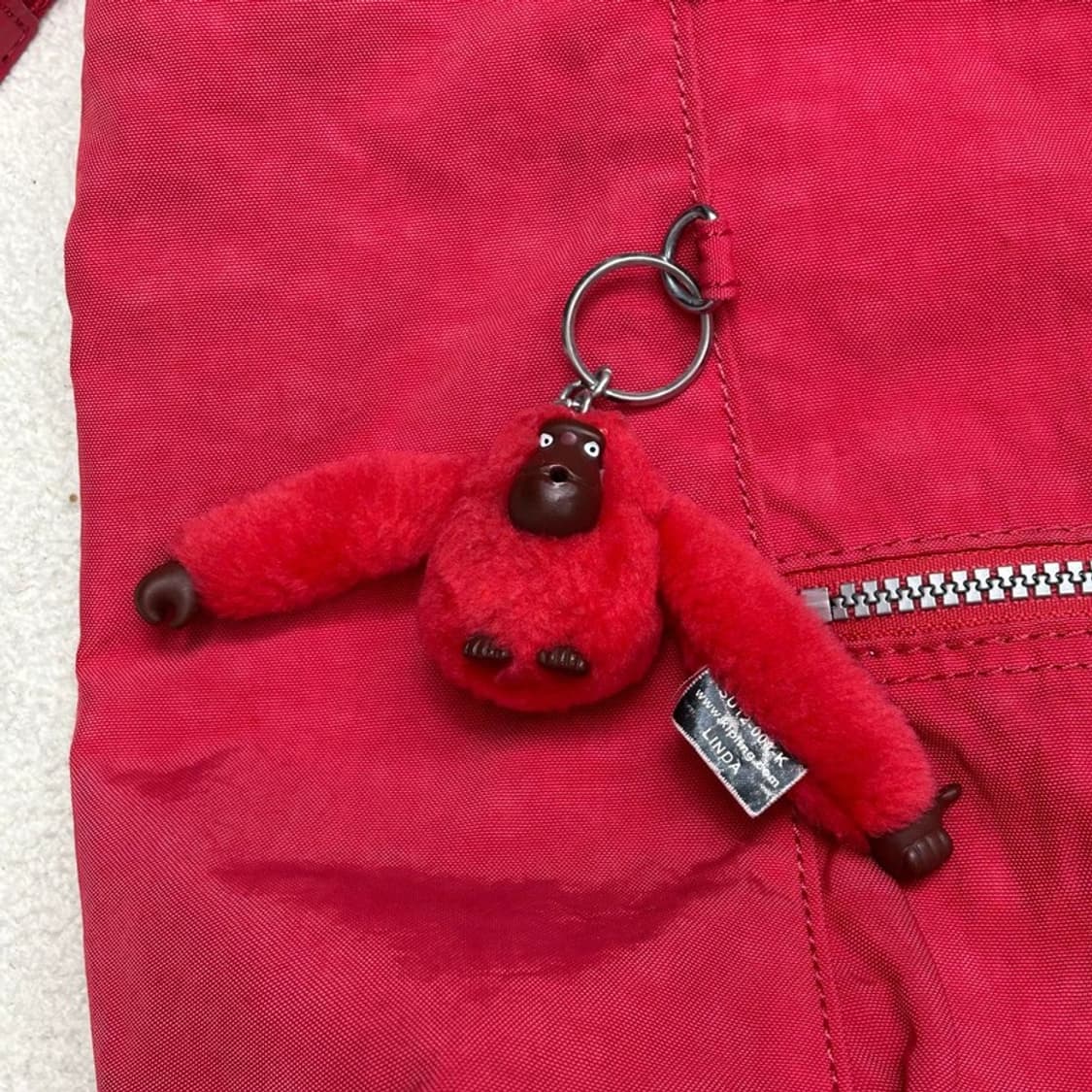 키플링 레드 숄더백 상품이미지2