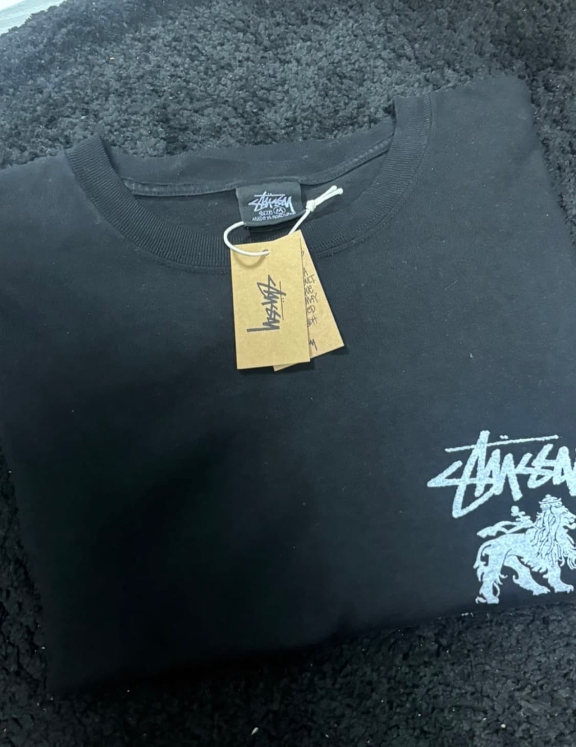 스투시 반팔티 m 새상품 팝니다. 상품이미지1