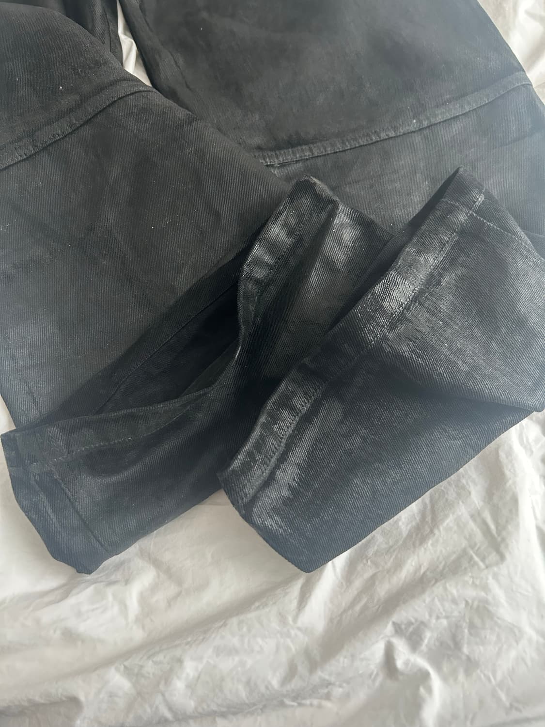 PLN 오일스킨 팬츠 L 상품이미지5