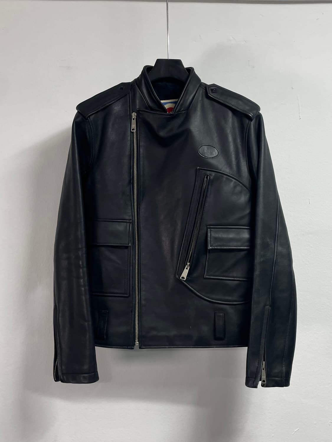 A.N.D 패치 싱글 라이더 자켓 (on.557) 상품이미지1