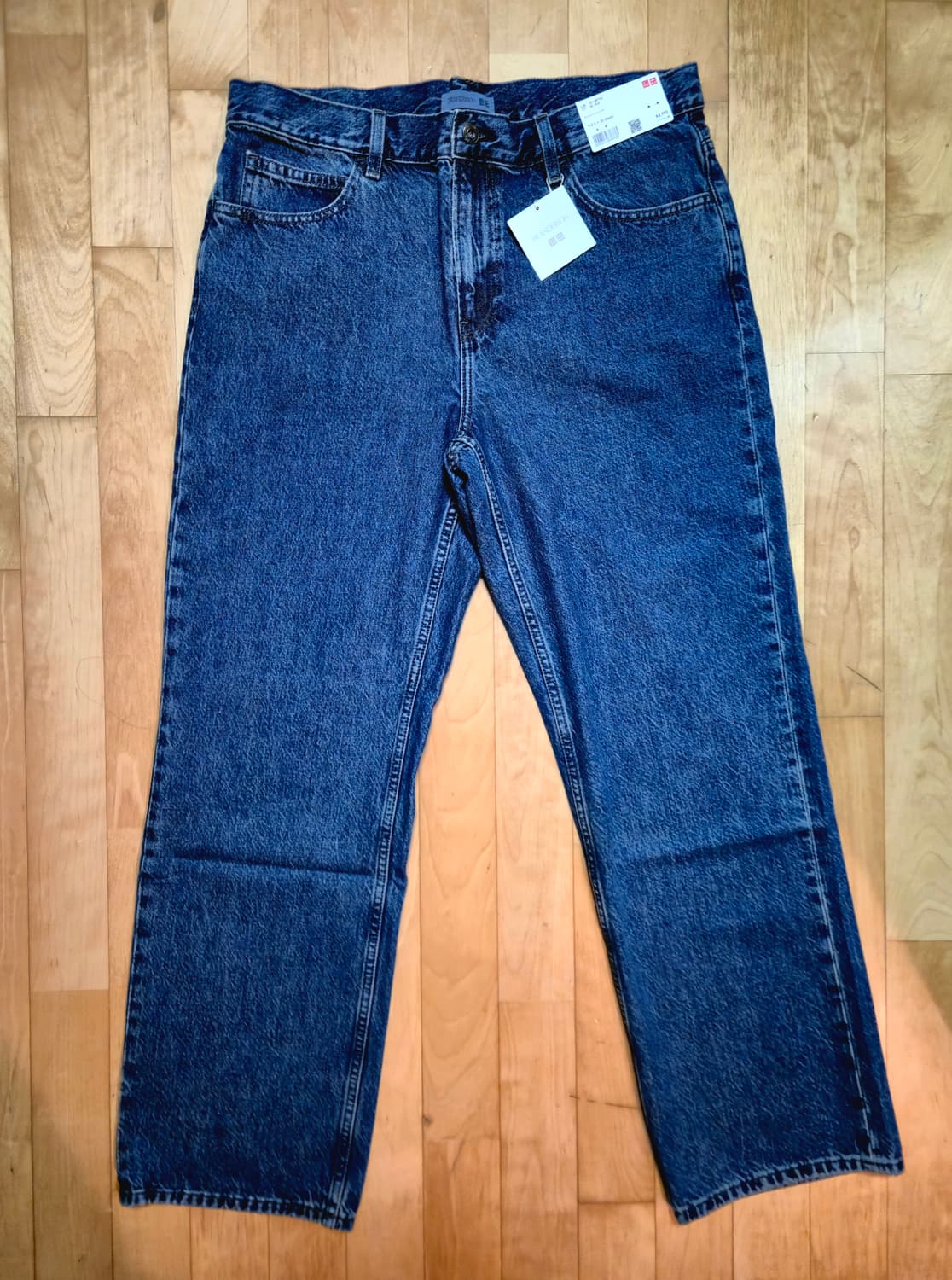 유니클로 JW 앤더슨 스트레이트 데님 팬츠 33 새제품 상품이미지1