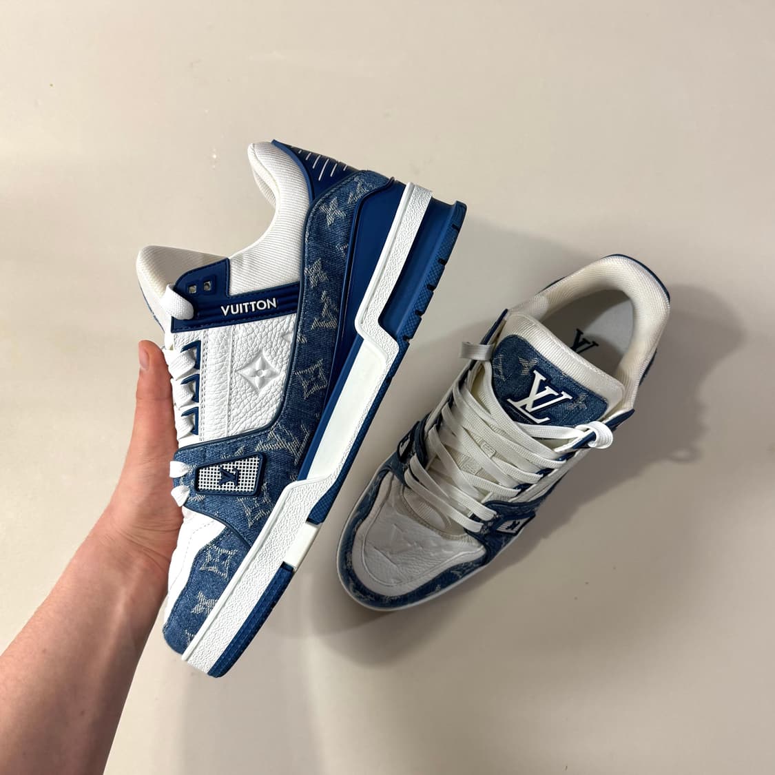 [백화점판/8]루이비통 트레이너 스니커즈 상품이미지4