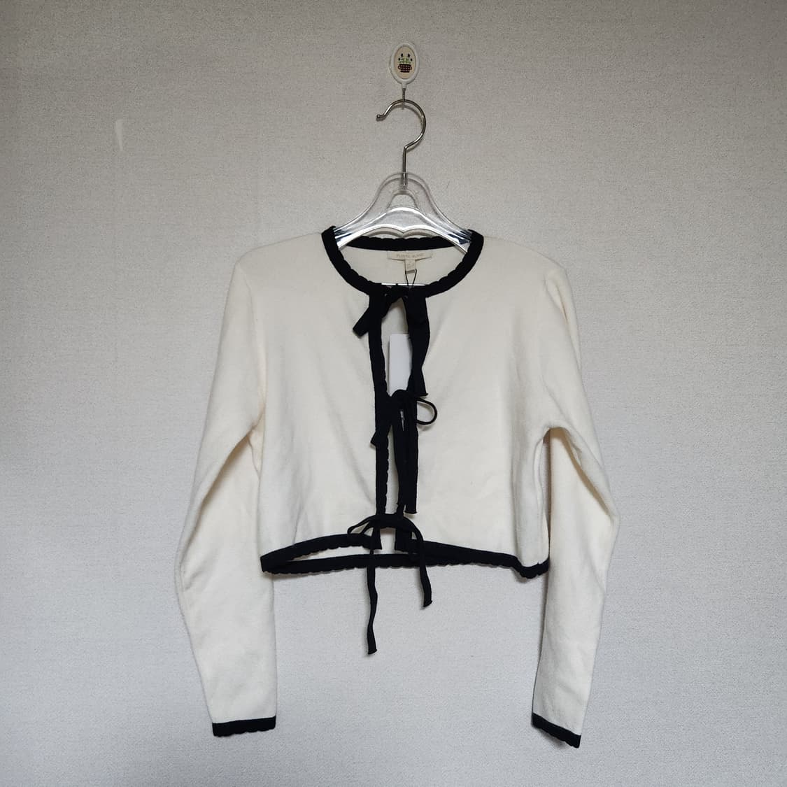 텍새옷 플라스틱아일랜드 리본 가디건 85 상품이미지1