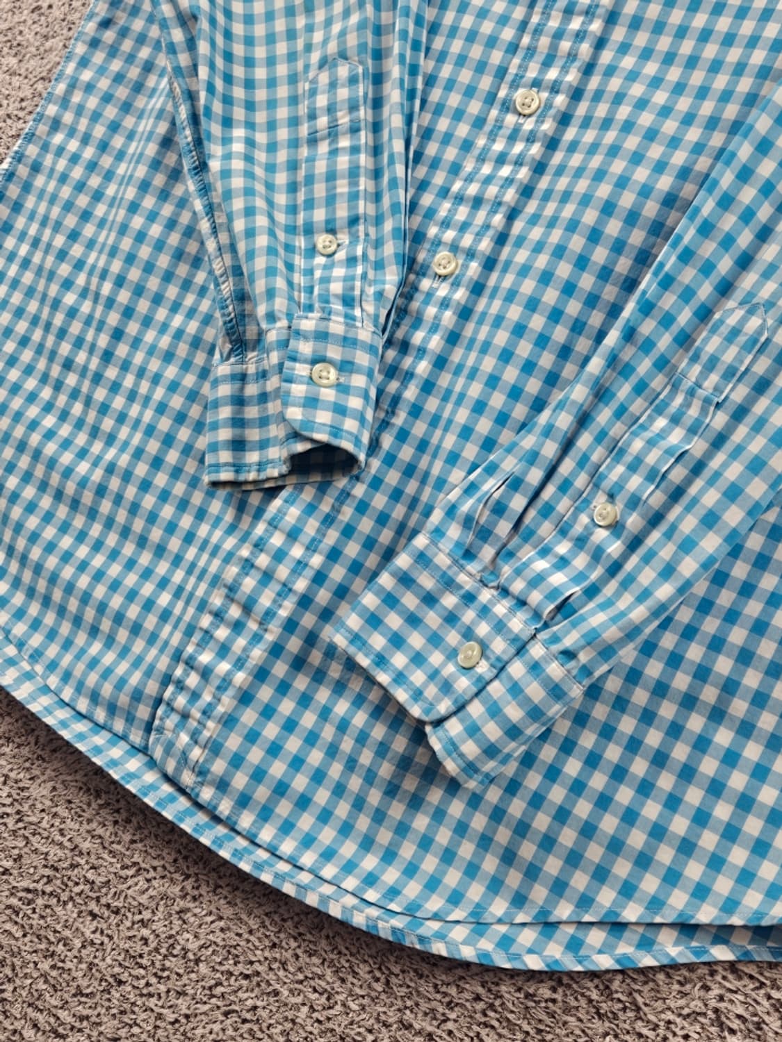 폴로랄프로렌 깅엄 체크 패턴 셔츠 ( M ) / 11179 상품이미지10