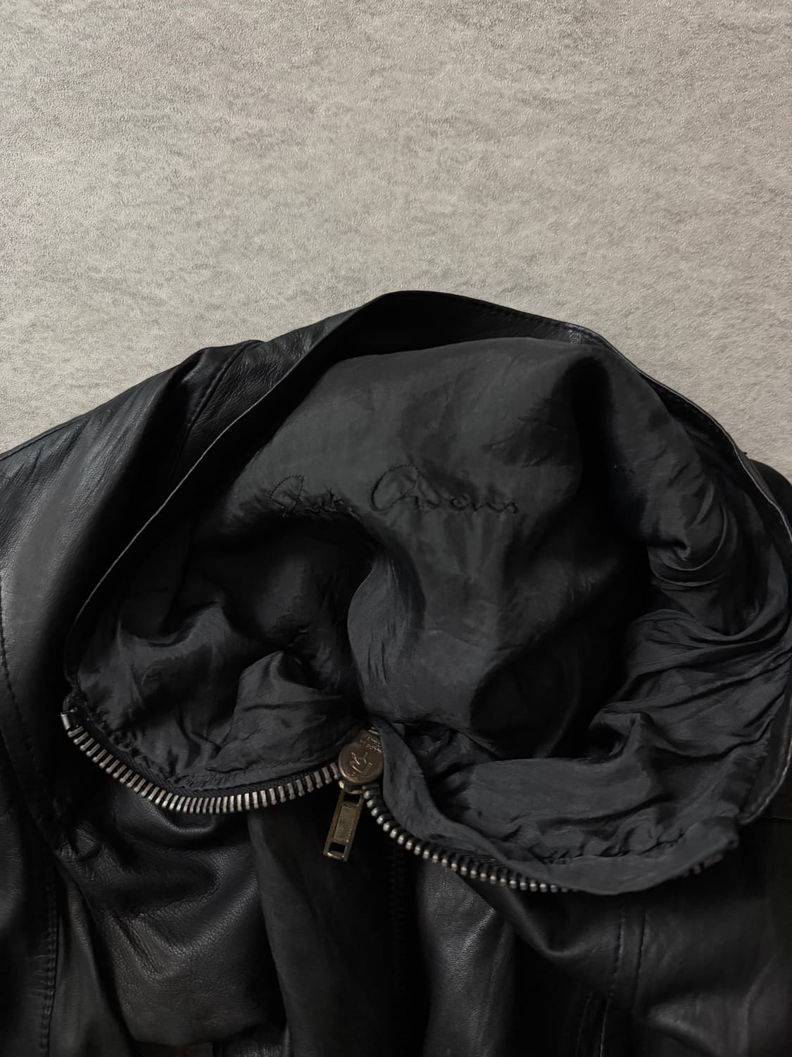 10'S 릭오웬스 램스킨 레더자켓 상품이미지8