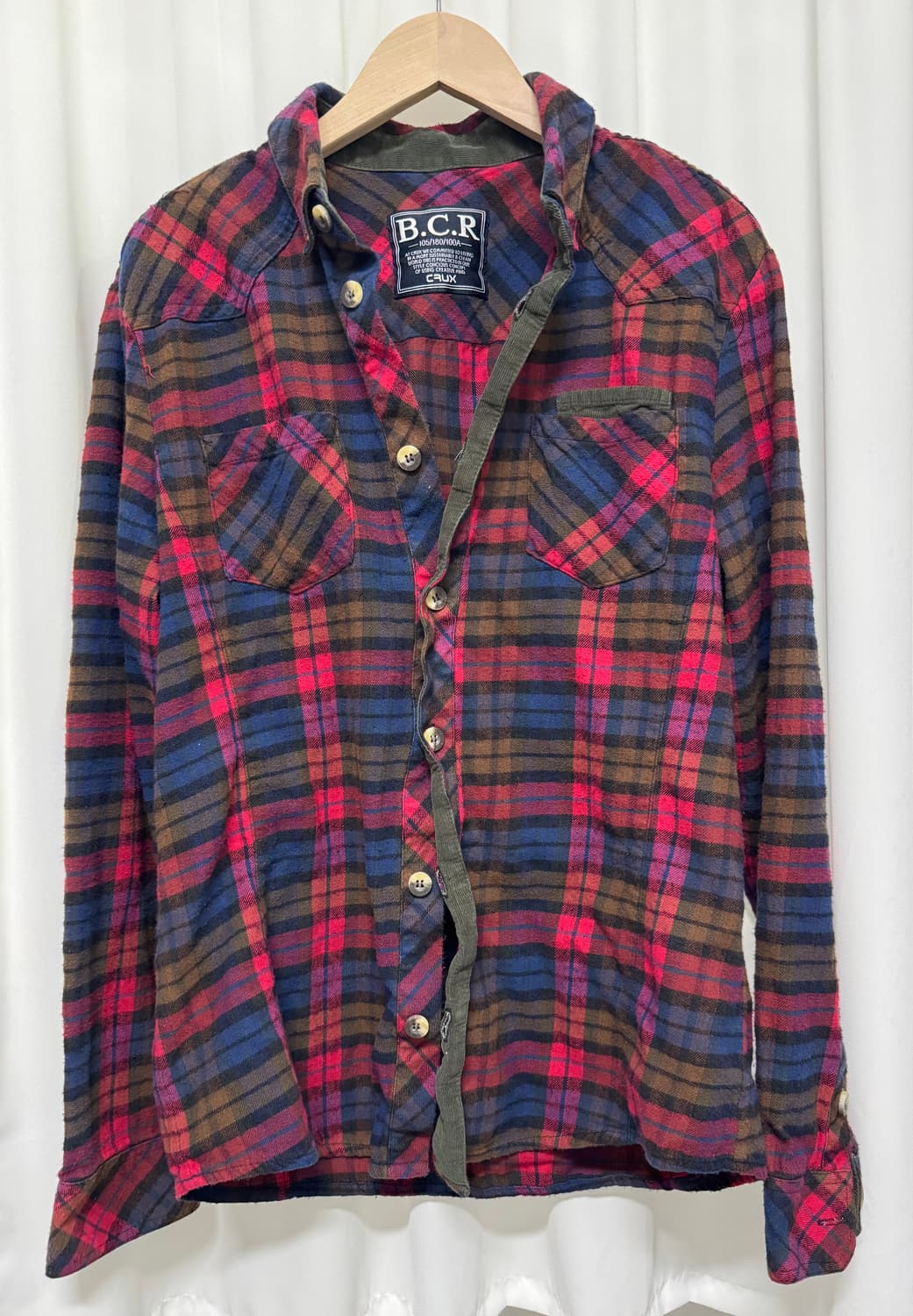 CRUX 체크 셔츠 상품이미지2