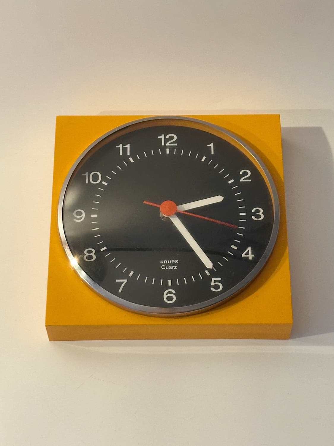 70’s 독일 Krups 벽 시계 월 클락 미드센츄리 빈티지 상품이미지5
